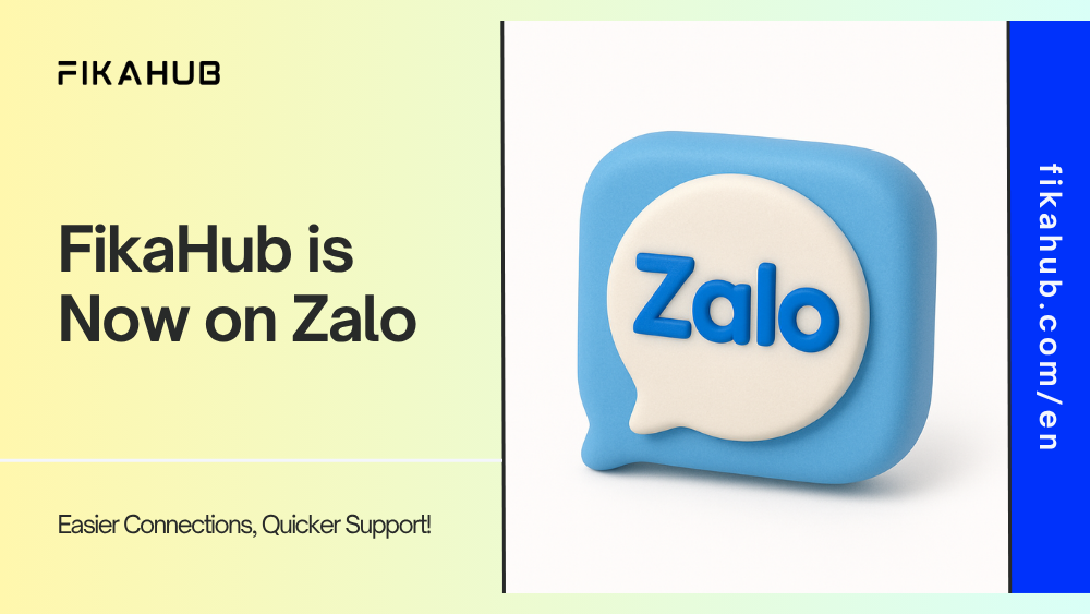 fikahub is now on zalo
