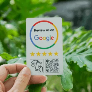 Thẻ Review Google Maps Thông Minh (NFC & QR Code)