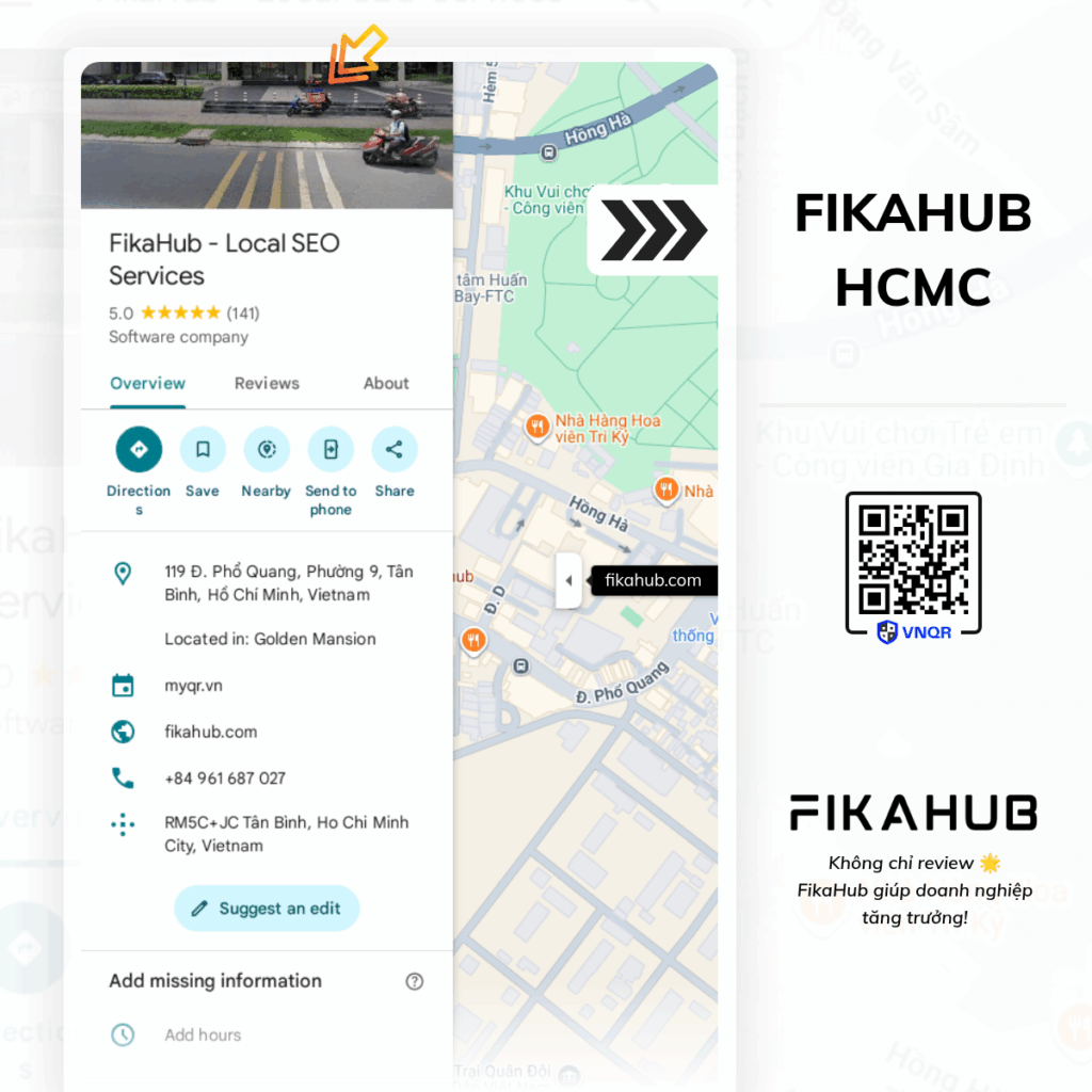 case study thanh cong google maps cua fikahub hcmc