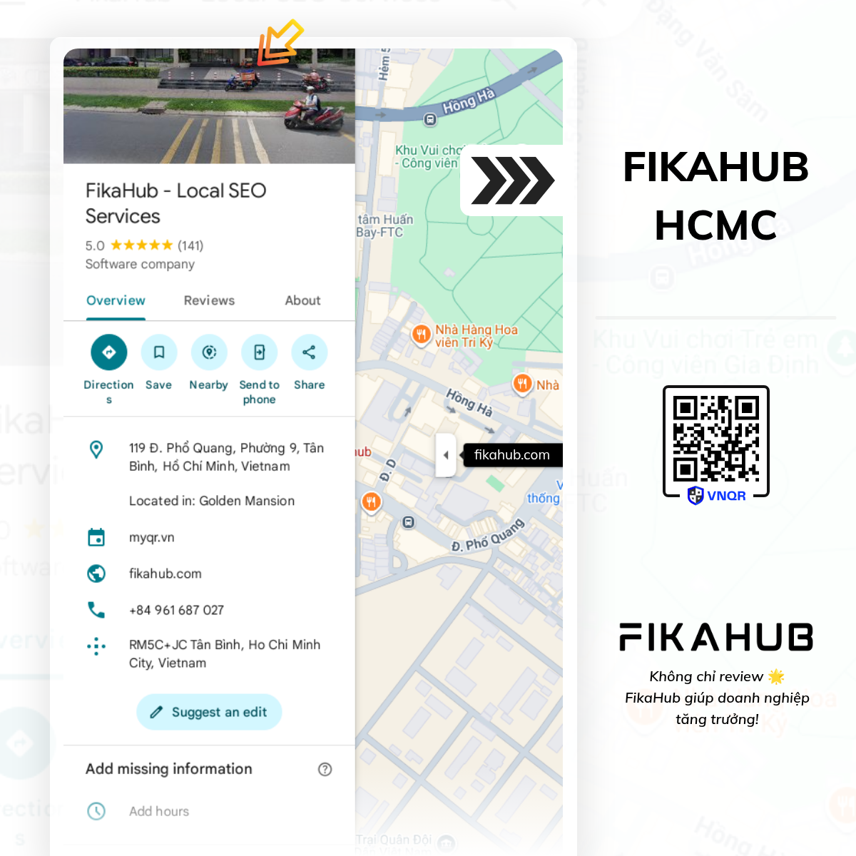 case study thanh cong google maps cua fikahub hcmc