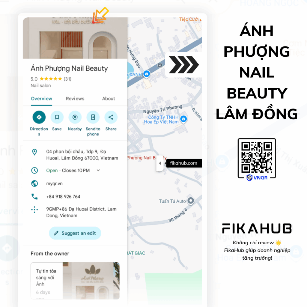 case study anh phuong nail beauty lam dong