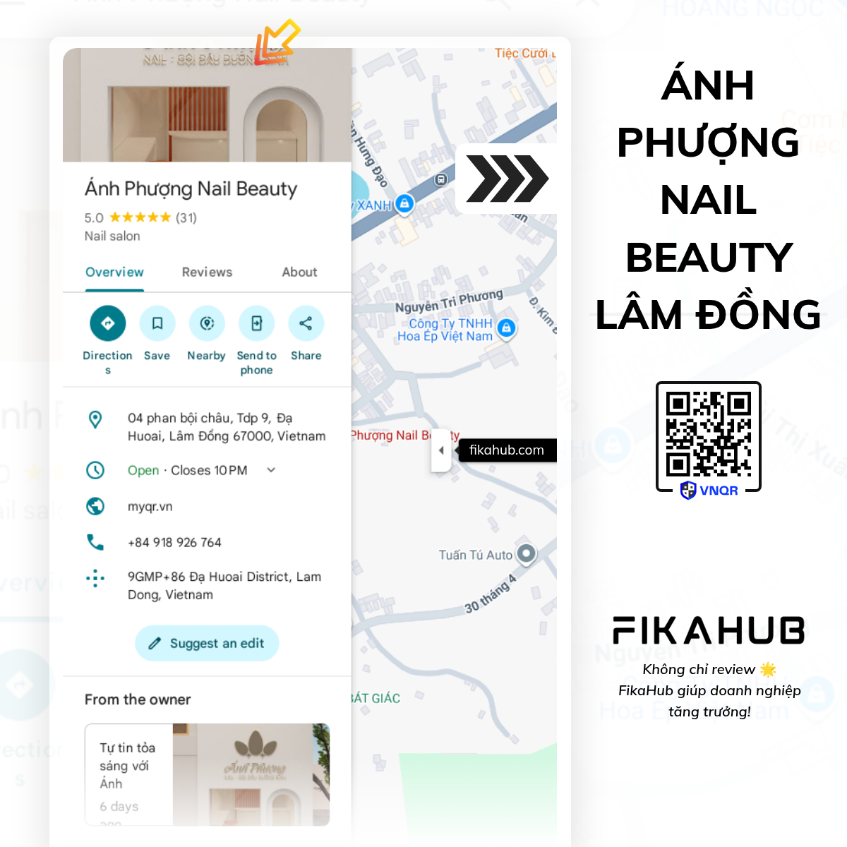 case study anh phuong nail beauty lam dong